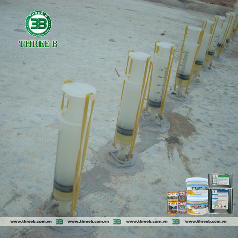 QUY TRÌNH THI CÔNG XỬ LÝ NỨT BẰNG PHƯƠNG PHÁP ỐNG BƠM XI LANH