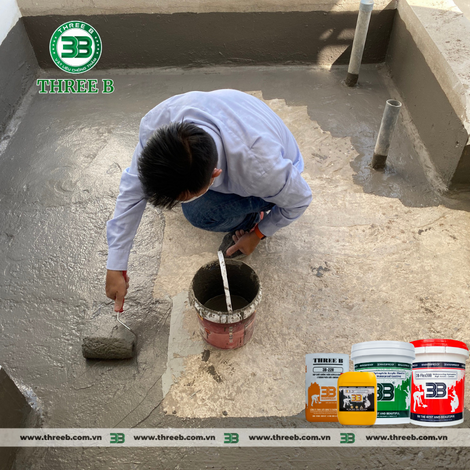 QUY TRÌNH THI CÔNG CHỐNG THẤM SẢN PHẨM 3B-220