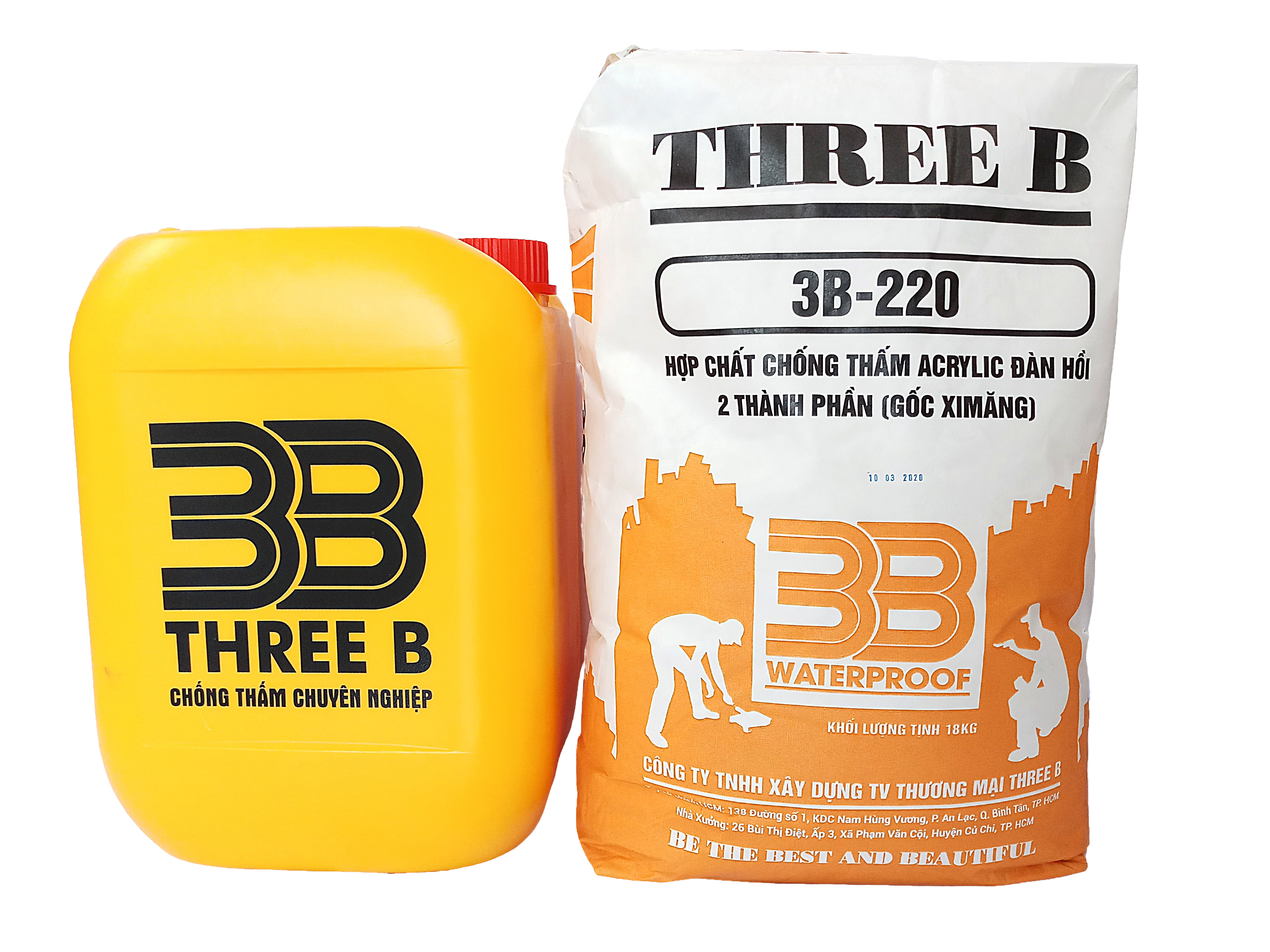 3b-220 chống thấm 2 thành phần