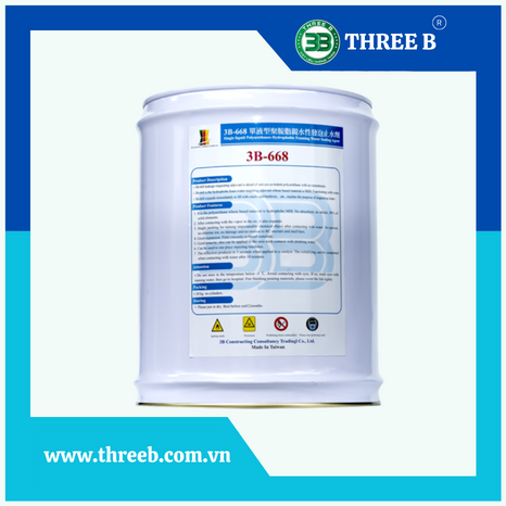 3B-668 PU TRƯƠNG NỞ PHÂN TÁN NƯỚC XỬ LÝ RÒ RỈ (GỐC POLYURETHANE)