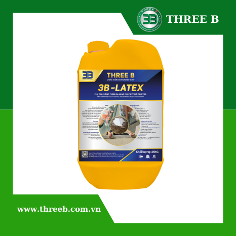 3B-LATEX PHỤ GIA CHỐNG THẤM DÙNG CHO VỮA