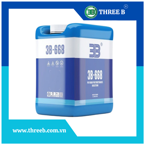 3B-668 INJECTION PU TRƯƠNG NỞ PHÂN TÁN NƯỚC XỬ LÝ RÒ RỈ (GỐC POLYURETHANE)