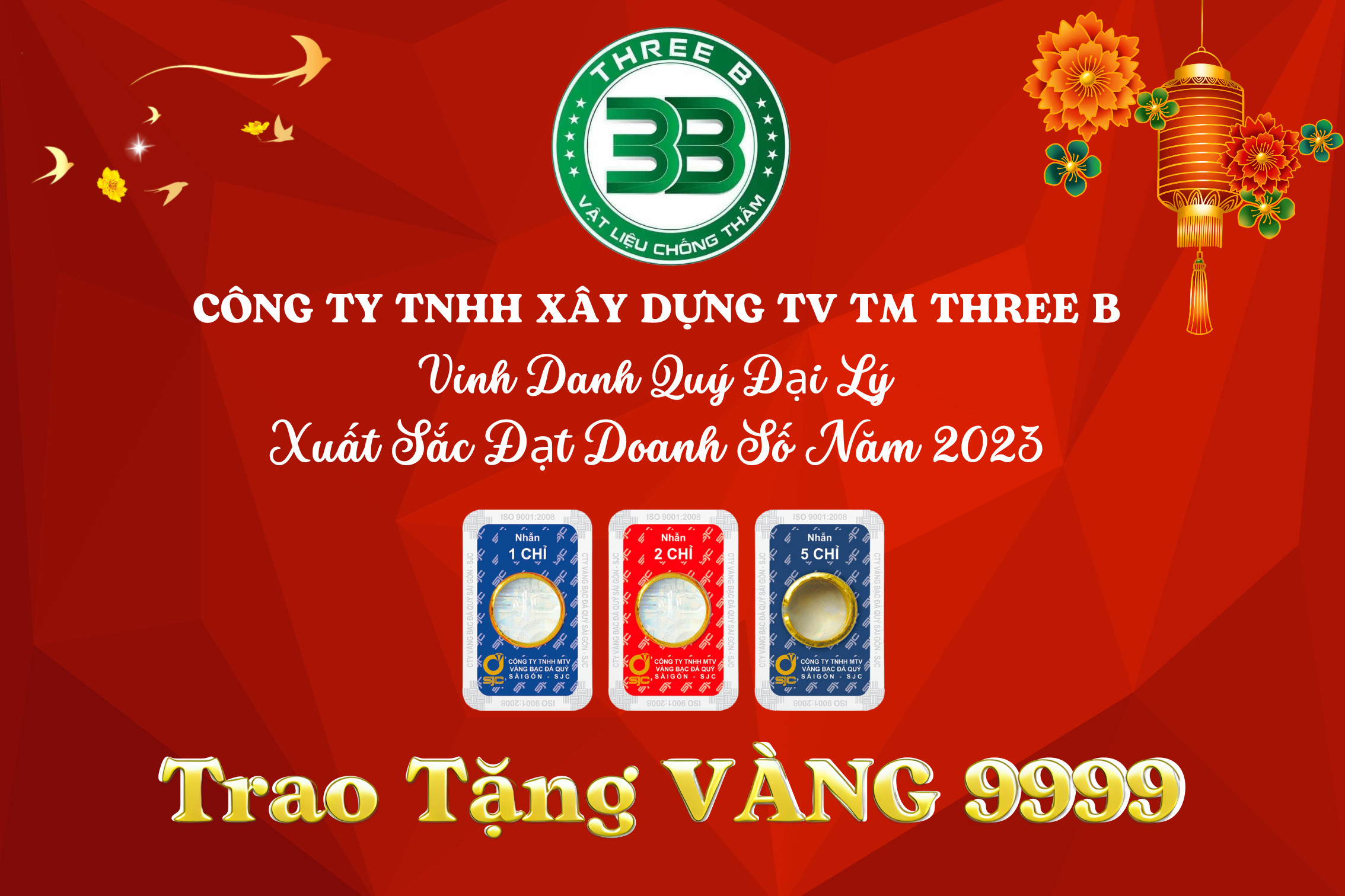 TRAO VÀNG ĐẠI LÝ - NĂM MỚI NHƯ Ý